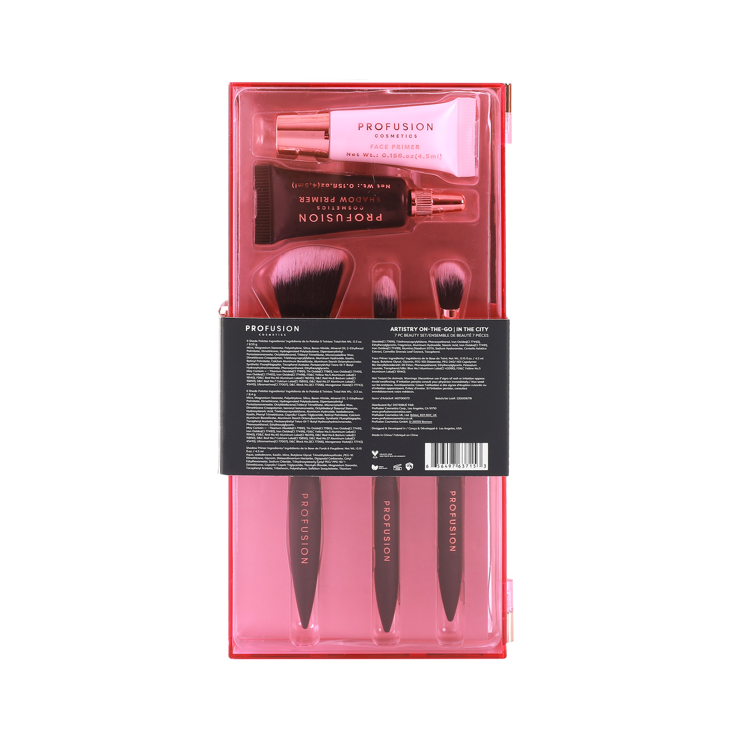 Artistry On The Go 7-teiliges Make-up-Set | Vegan & Tierversuchsfrei | Reise-Beauty-Kit