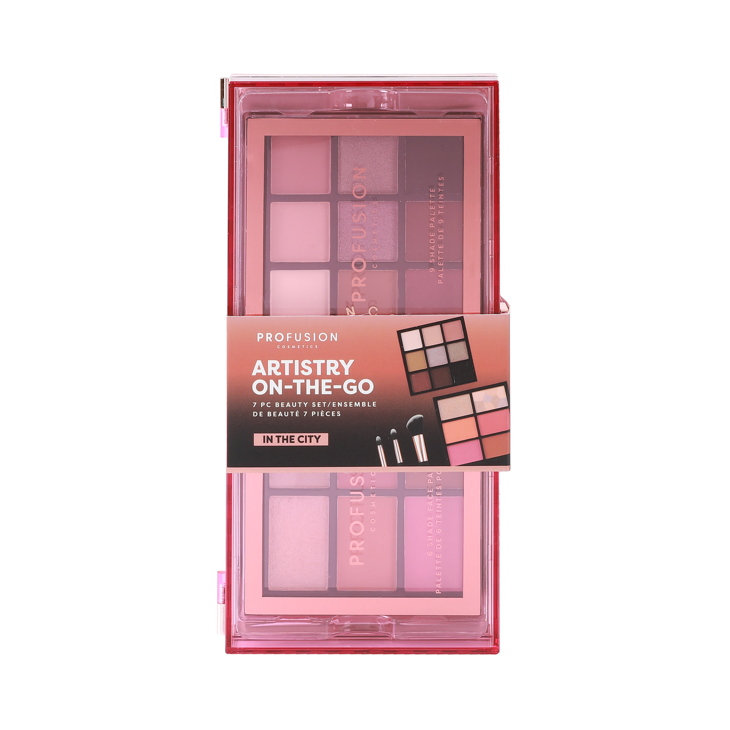 Artistry On The Go 7-teiliges Make-up-Set | Vegan & Tierversuchsfrei | Reise-Beauty-Kit