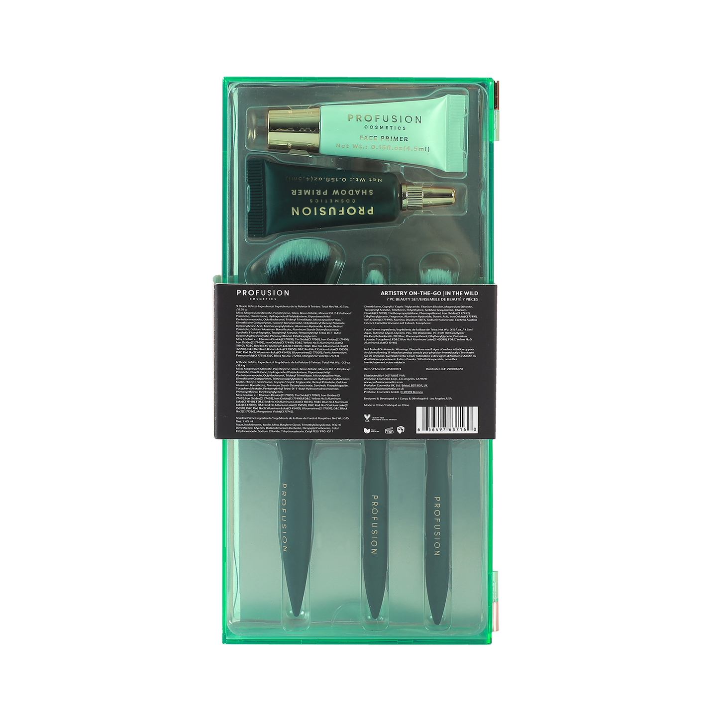 Artistry On The Go 7-teiliges Make-up-Set | Vegan & Tierversuchsfrei | Reise-Beauty-Kit
