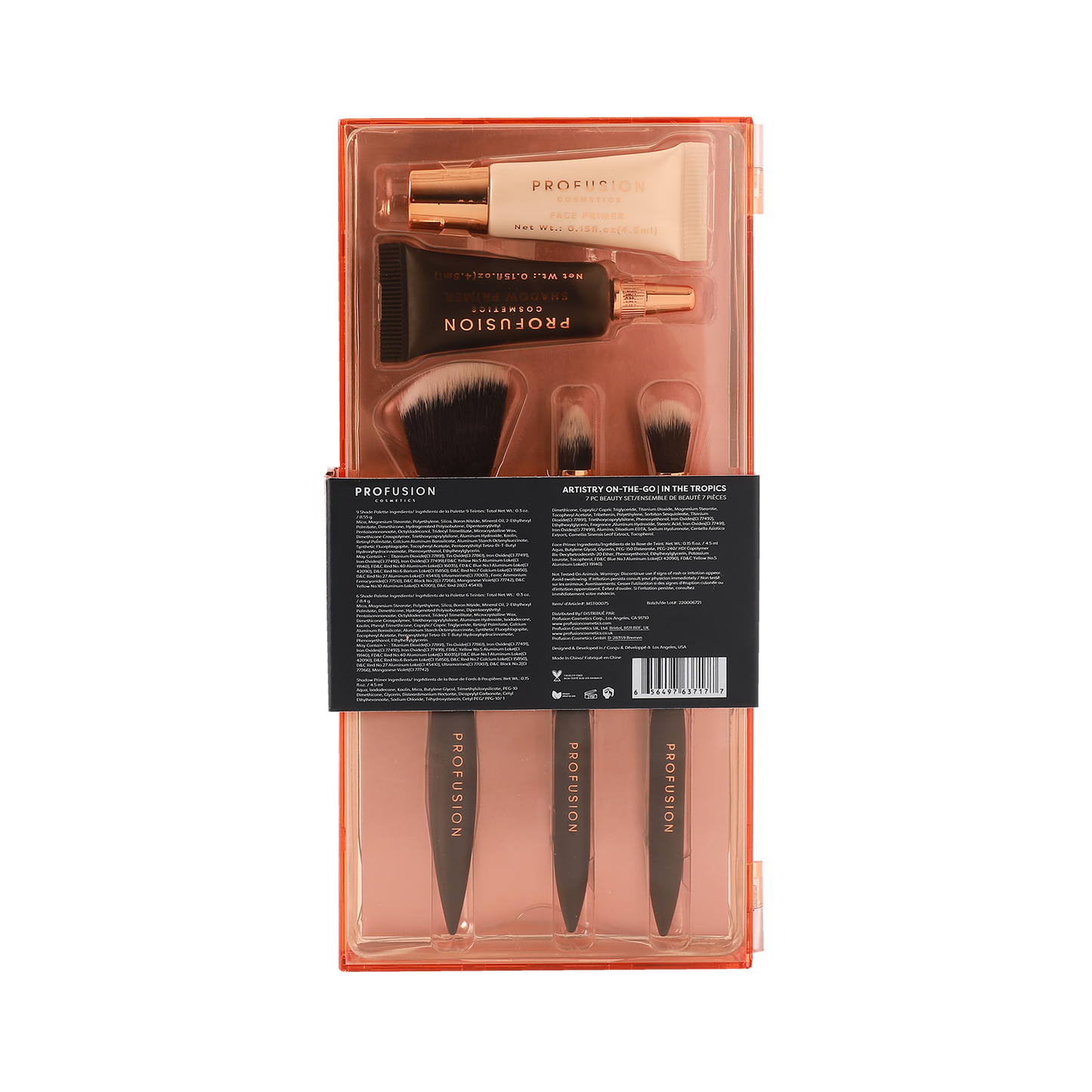 Artistry On The Go 7-teiliges Make-up-Set | Vegan & Tierversuchsfrei | Reise-Beauty-Kit
