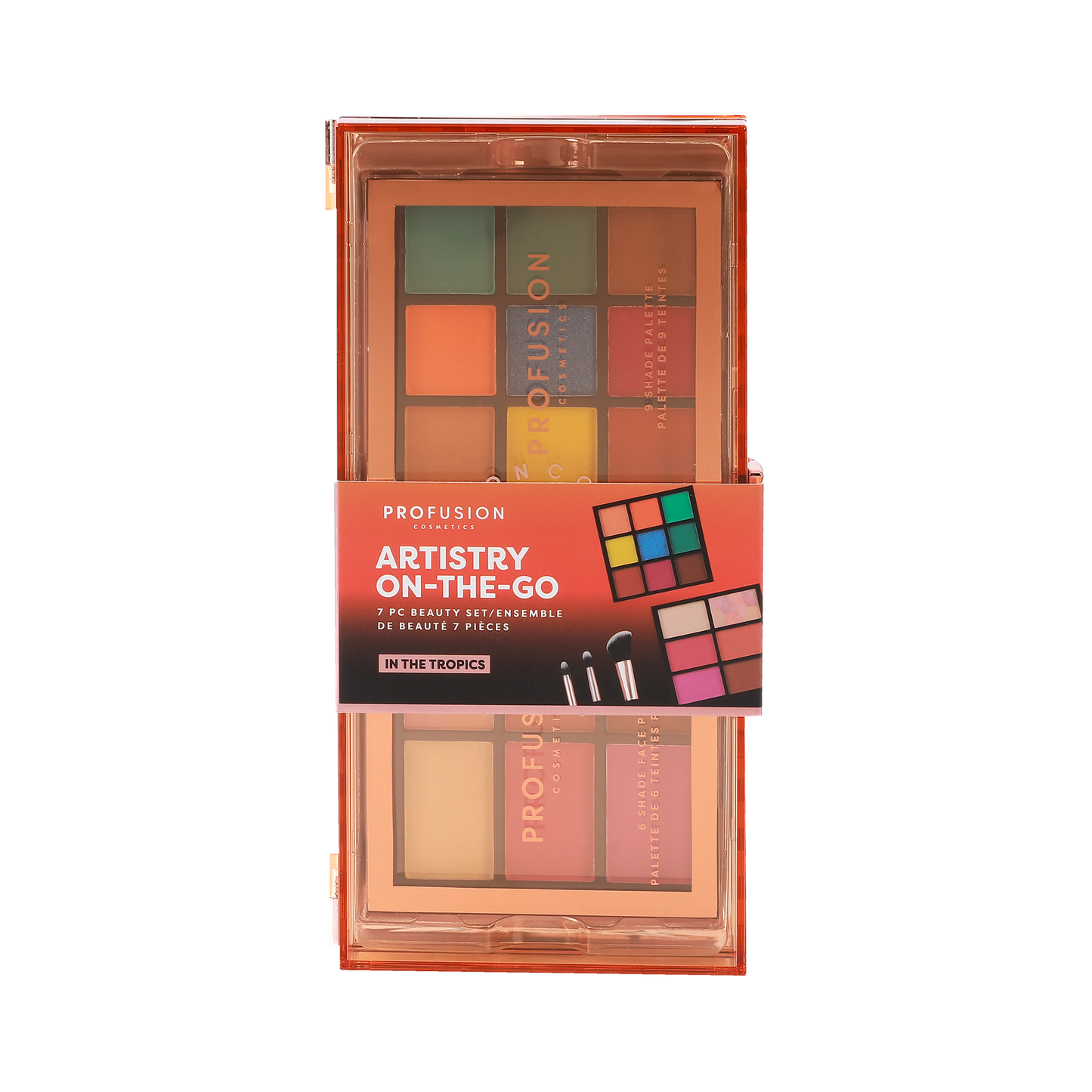 Artistry On The Go 7-teiliges Make-up-Set | Vegan & Tierversuchsfrei | Reise-Beauty-Kit
