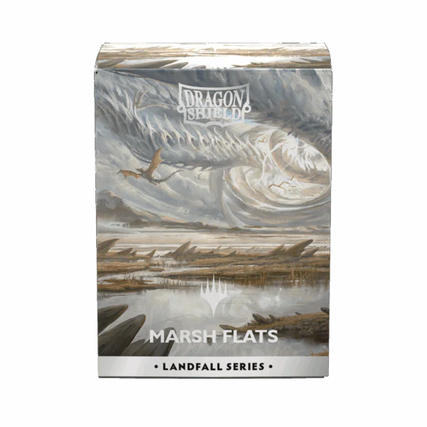 Dragon Shield MTG Matte Dual Art Sleeves - Landfall Series: Marsh Flats (100)