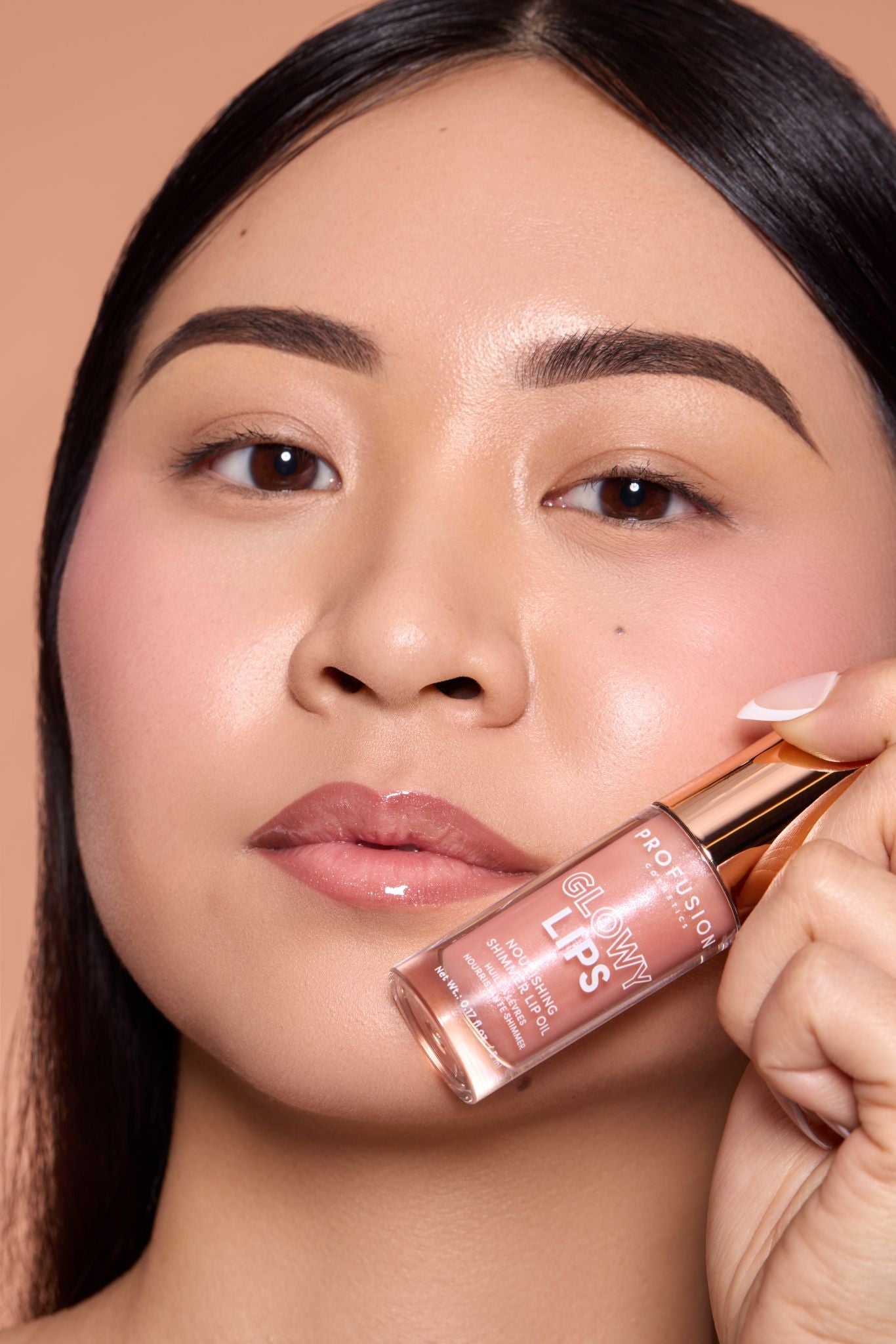 Glowy Lips Shimmer Lip Oil | Feuchtigkeitsspendender High-Shine Lipgloss | Profusion