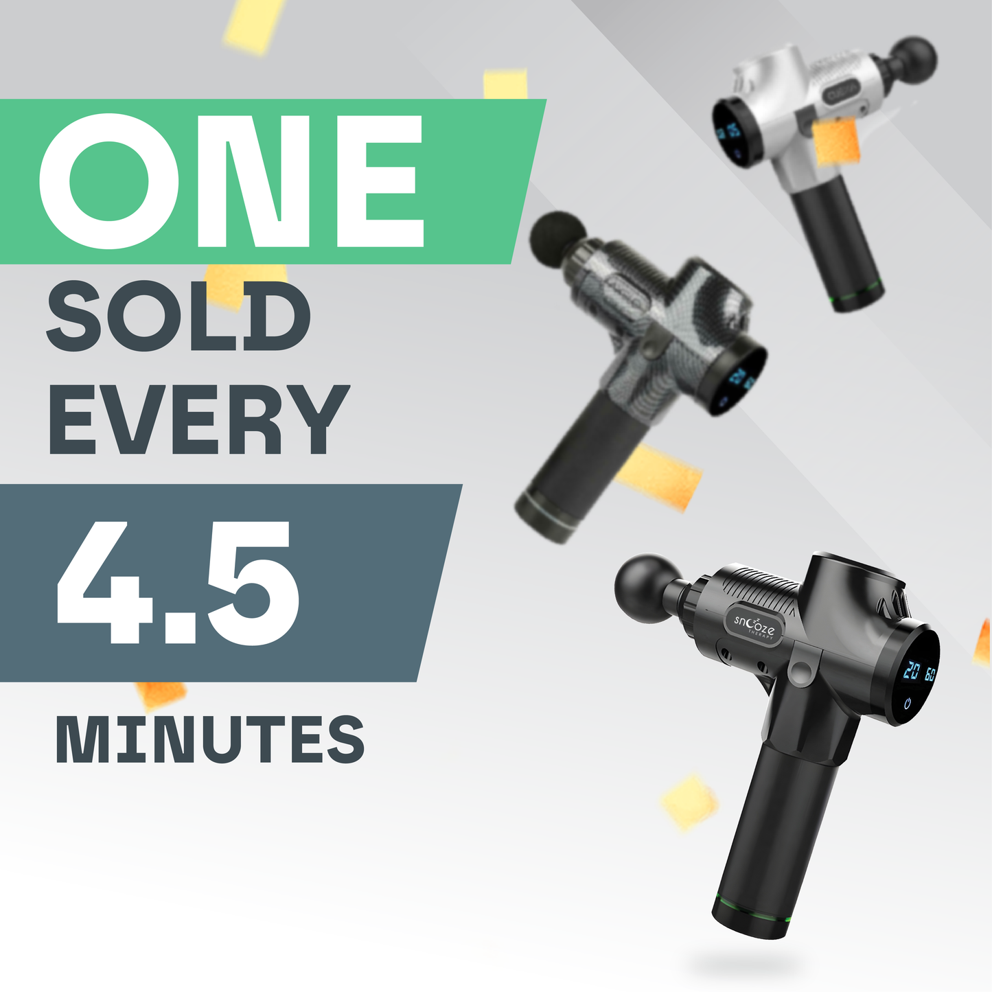 Massage Gun Pro | 30 Speed Percussion Massager for Muscle Relief & Recovery