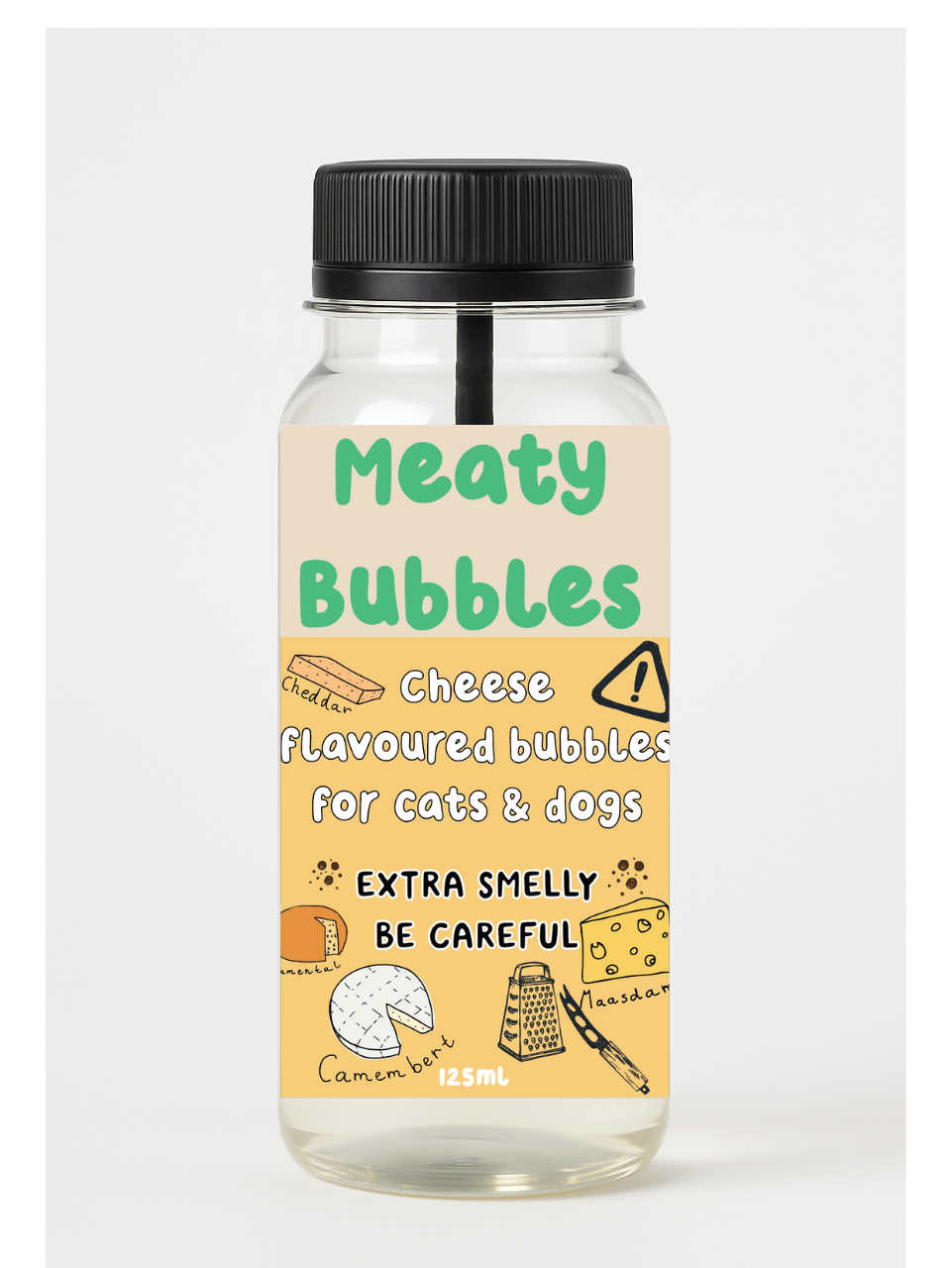 Meaty Bubbles Cheese 125ml