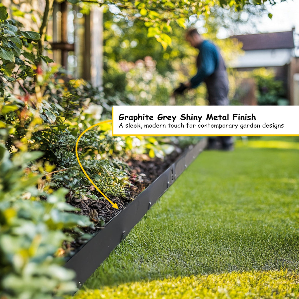 Metal Lawn Edging – Garden Borders, 15cm & 20cm