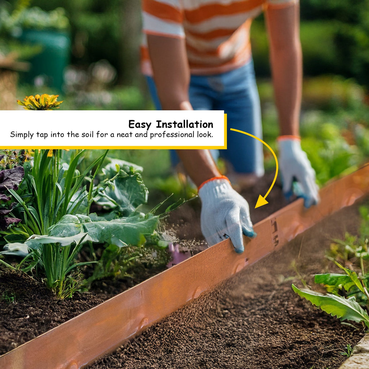 Metal Lawn Edging – Garden Borders, 15cm & 20cm