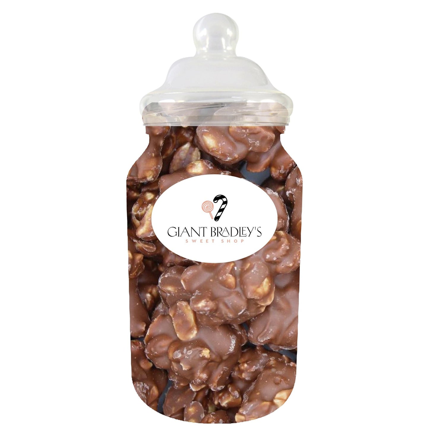 Milchschokoladen-Erdnuss-Cluster