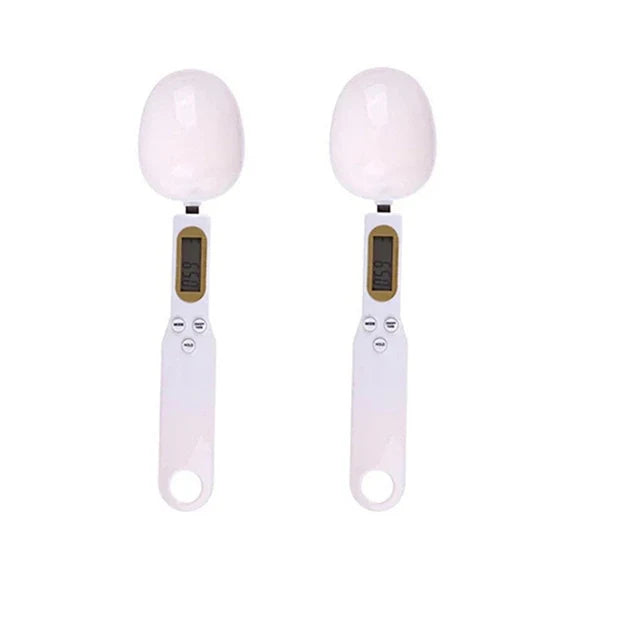 Mini Digital Spoon Scale - LCD Electronic Measuring Spoon for Flour, Milk, Coffee, Precision Kitchen Scale