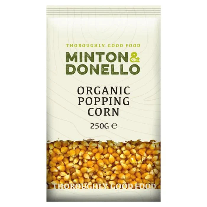 6 x Minton & Donello Bio Popcorn - 250g