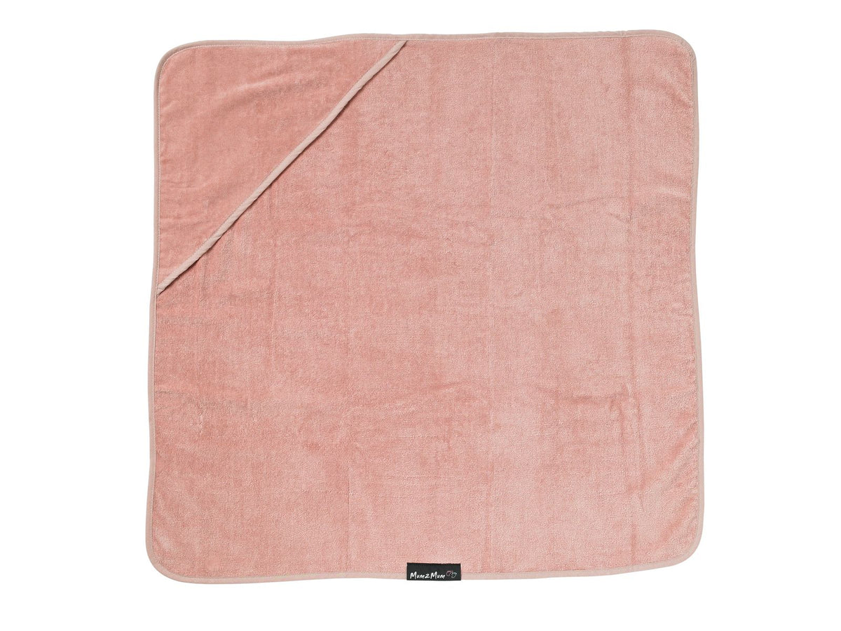 Mum 2 Mum Hooded Towel - Dusty Pink