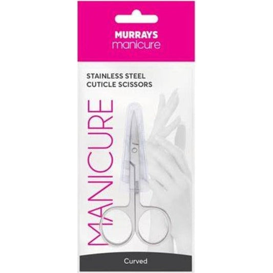 Murrays Manicure Curved Nail Scissors – Stainless Steel