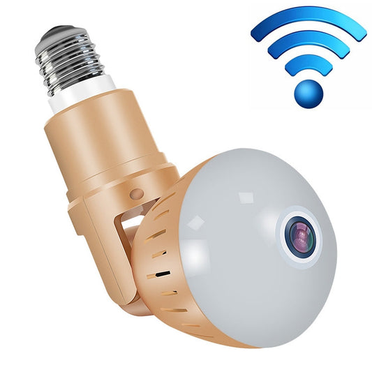 DP3 360° Panoramic Light Bulb Security Camera – 1.3MP HD WiFi, E27 Fit, Night Vision