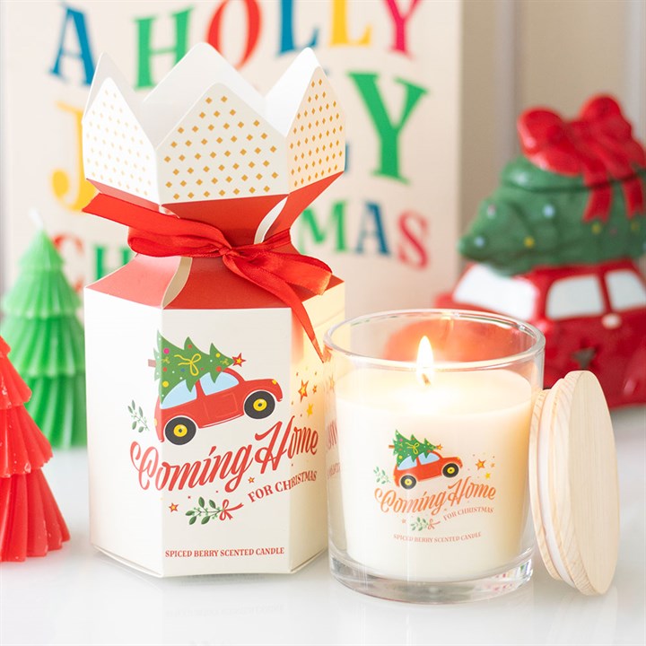Coming Home for Christmas Spiced Berry Candle