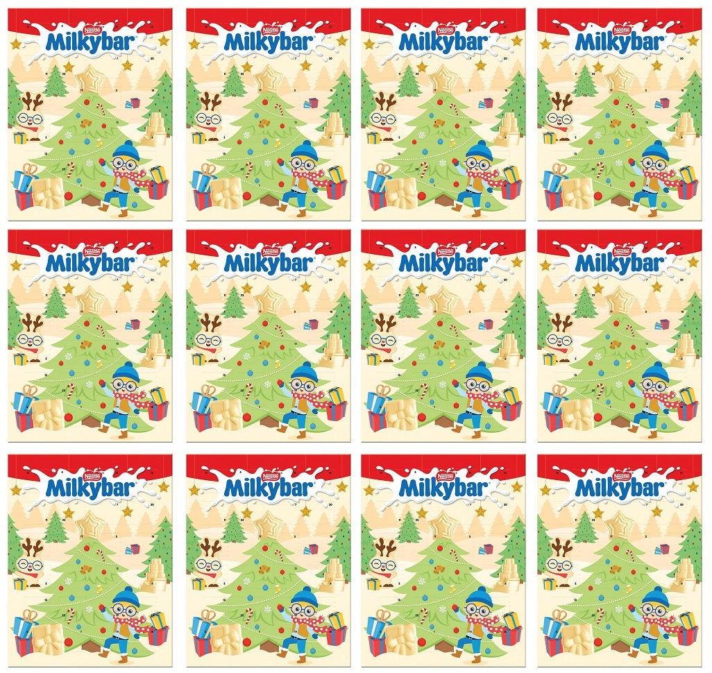 12 x Milkybar Adventskalender - 85g