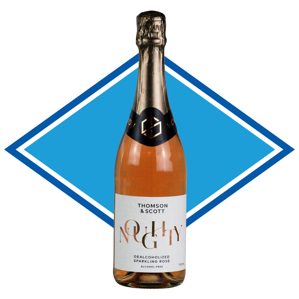 Noughty Alcohol Free Sparkling Rosé | Organic, Vegan & Halal