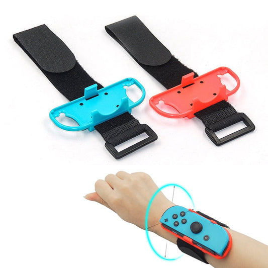 Nintendo Switch Joy-Con Dance Wrist Bands – Adjustable Elastic Straps, 1 Pair