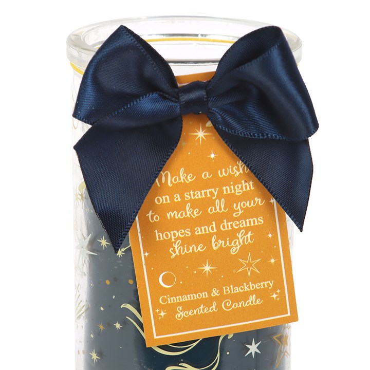 Starry Night Cinnamon & Blackberry Tube Candle