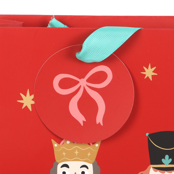 23cm Red Nutcracker Gift Bag