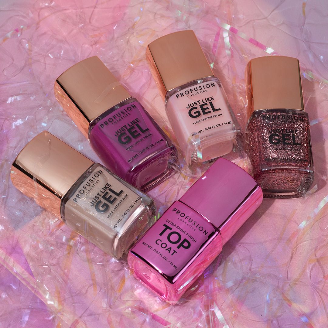 Set de esmaltes de uñas con efecto gel Shining Star