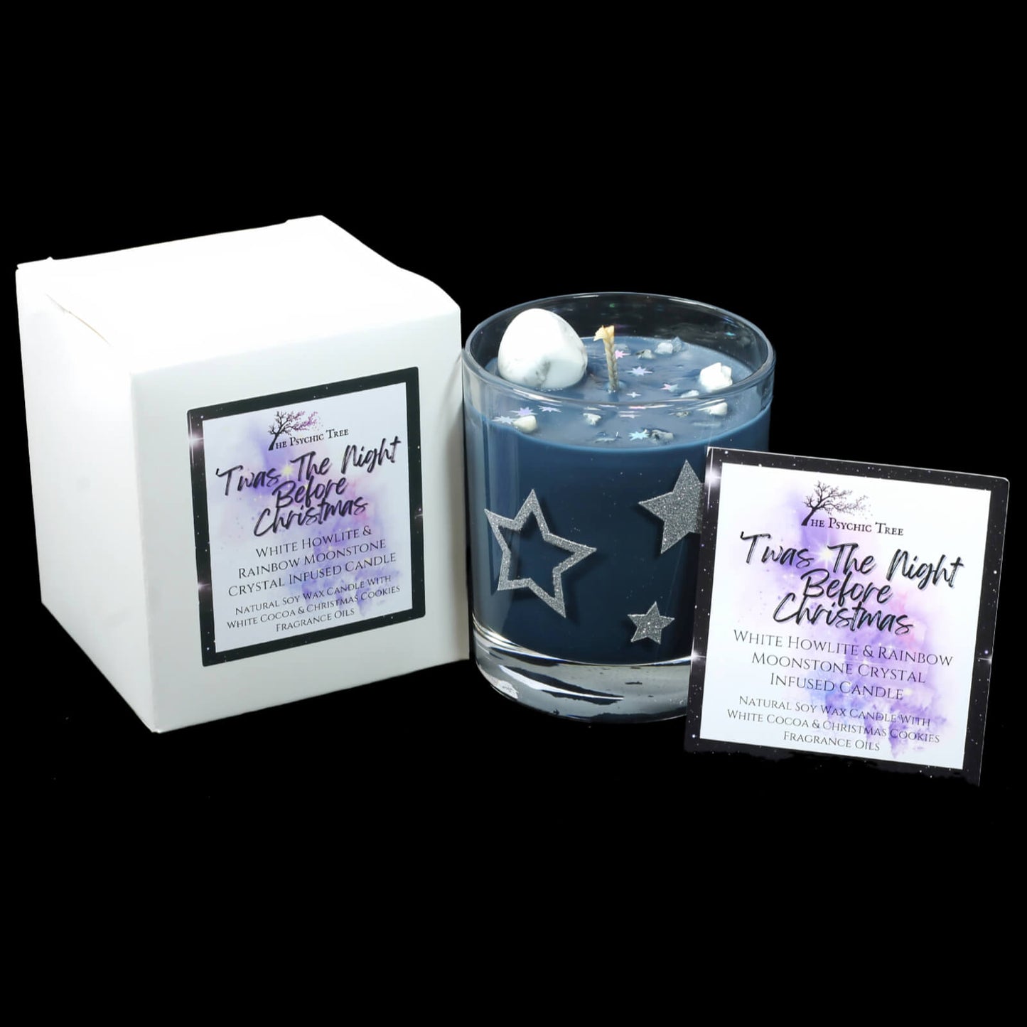 'Twas The Night Before Christmas Crystal Infused Scented Candle