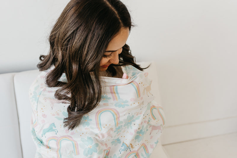 Copper Pearl Nursing & Car Seat Cover Whimsy
