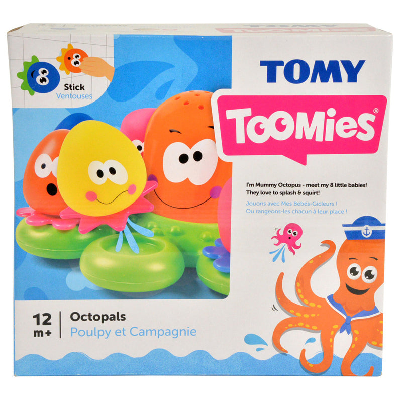 Tomy Toomies Bath Playset Octopals