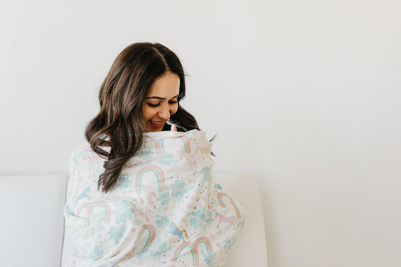 Copper Pearl Nursing & Car Seat Cover Whimsy
