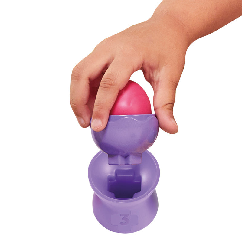 Tomy Toomies Hide & Squeak Egg Stackers | Baby Stacking Toy | Ages 6–36 Months
