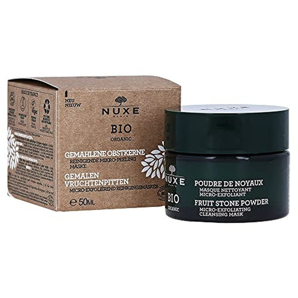 Nuxe Bio Organic Fruit Stone Powder Micro-Exfoliating Cleansing Mask 50ml