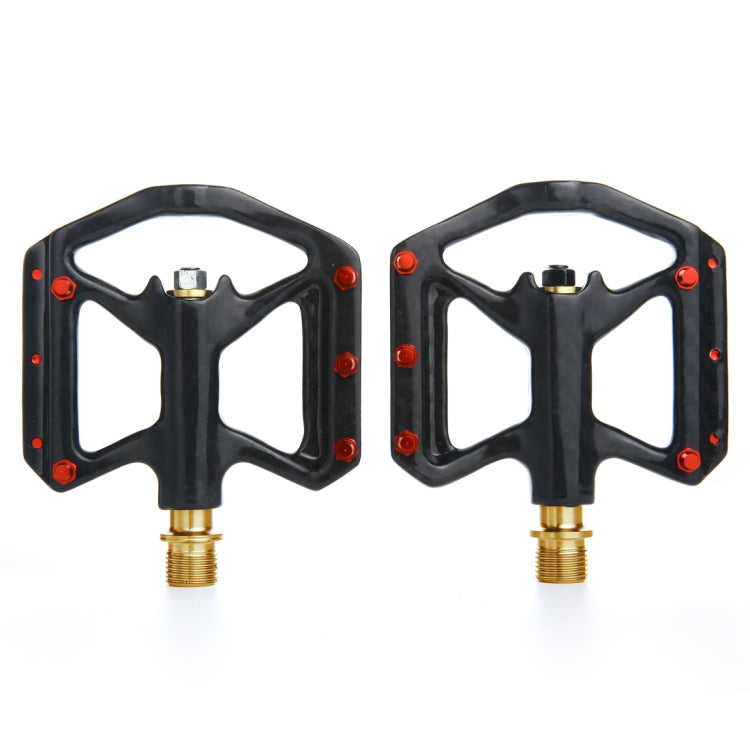 B251C Road Bike Pedals – Carbon Fibre & Titanium Axle (1 Pair)