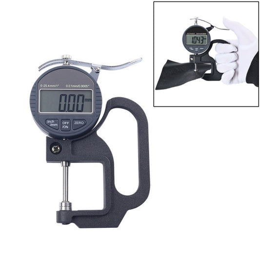 Digital Thickness Gauge 0–25mm | LCD Display | Metric & Imperial