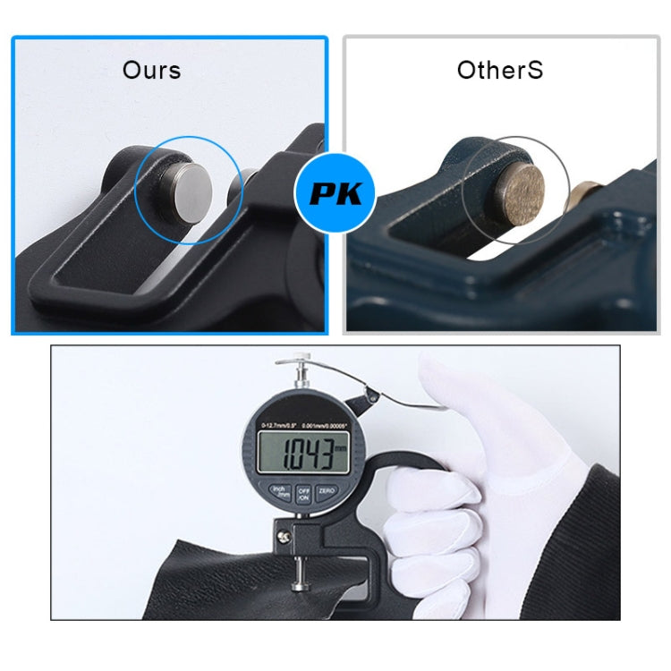 Digital Micrometer Thickness Gauge 0-10mm LCD Display