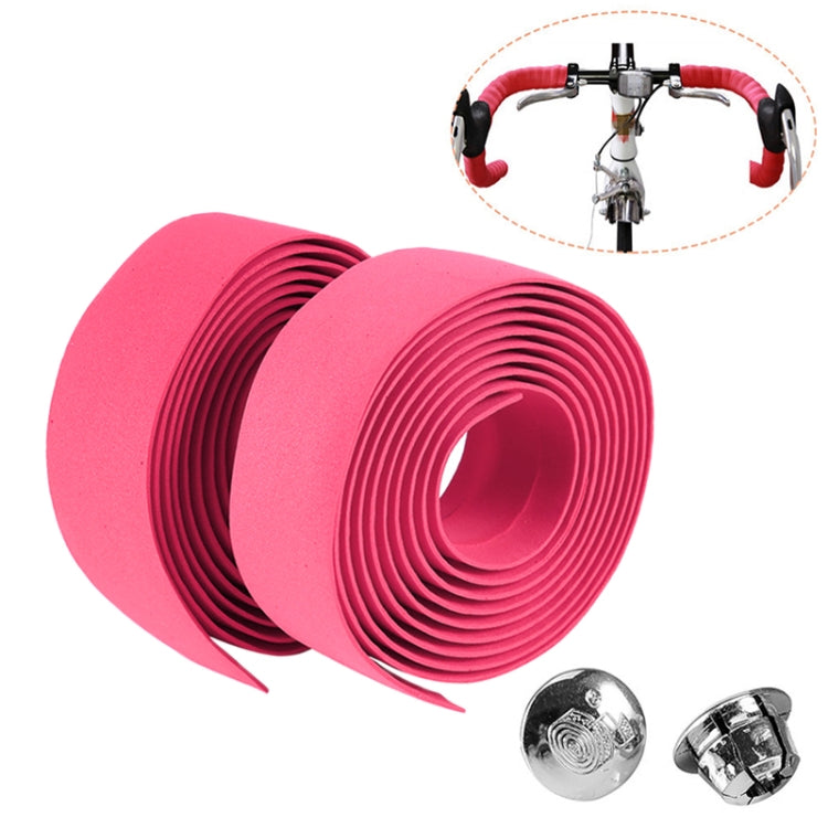 Cycling Road Bike Handlebar Tape Wrap with Bar Plugs | EVA Cork | 2m | 7 Colours