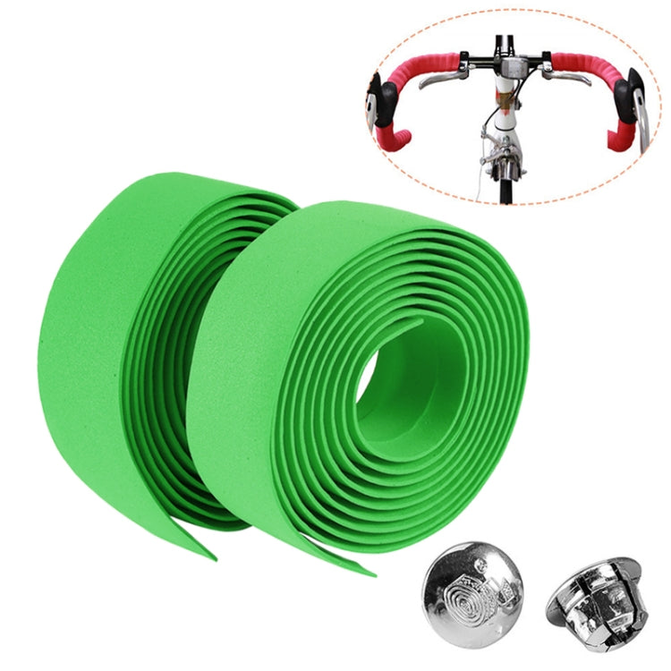 Cycling Road Bike Handlebar Tape Wrap with Bar Plugs | EVA Cork | 2m | 7 Colours