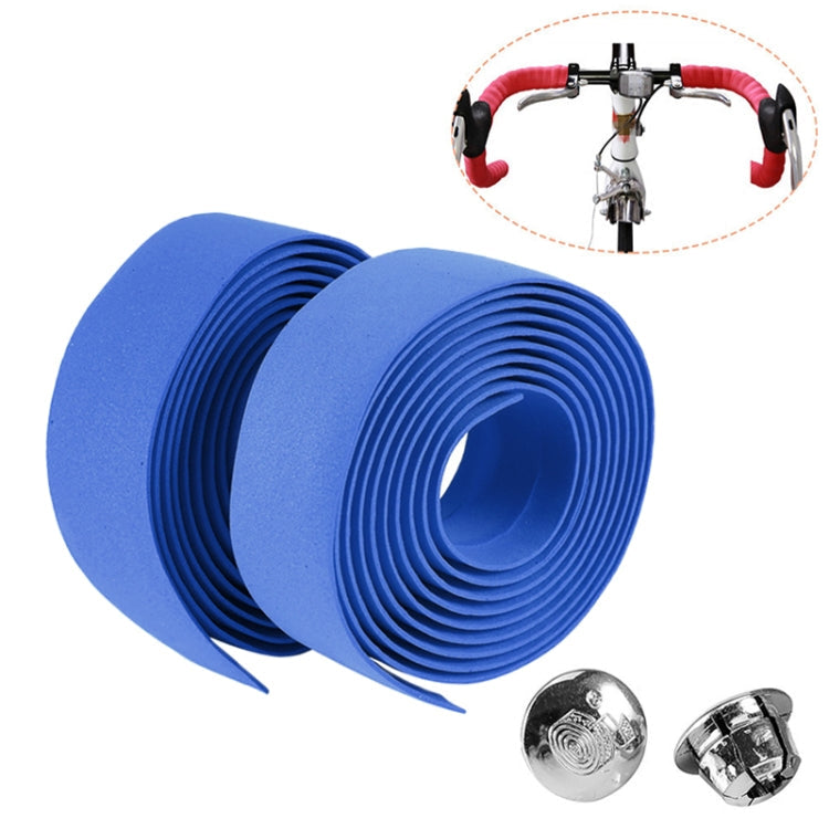 Cycling Road Bike Handlebar Tape Wrap with Bar Plugs | EVA Cork | 2m | 7 Colours