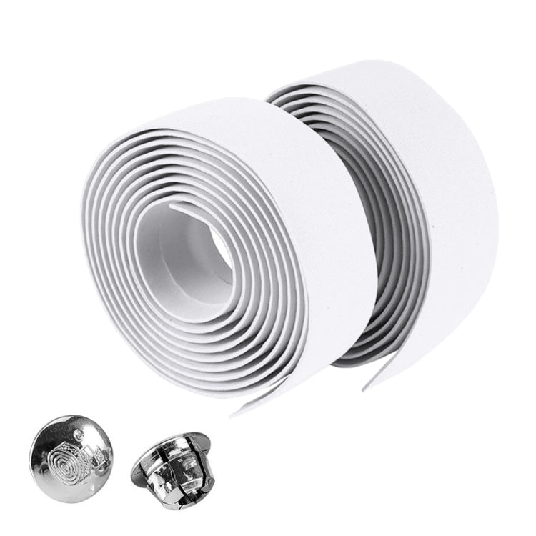 Cycling Road Bike Handlebar Tape Wrap with Bar Plugs | EVA Cork | 2m | 7 Colours