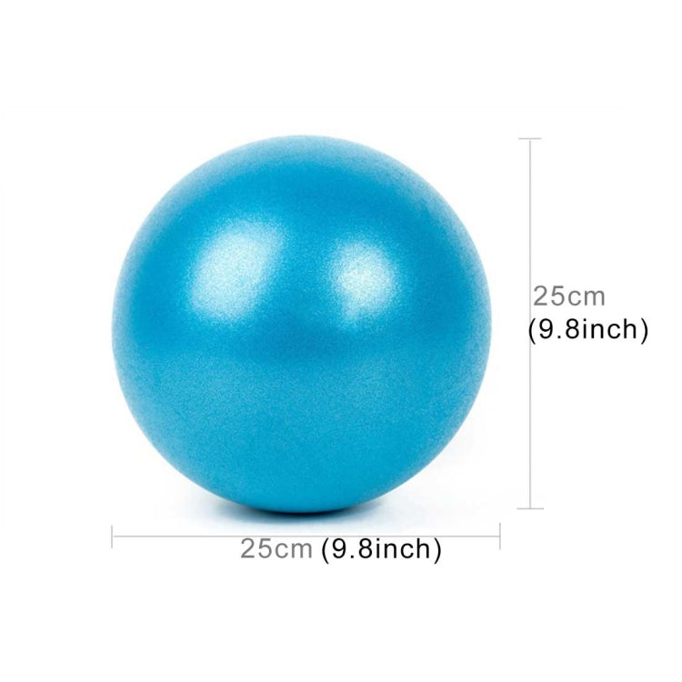 Mini Yoga Pilates Ball – 25cm Explosion-Proof PVC Exercise Ball for Balance & Fitness