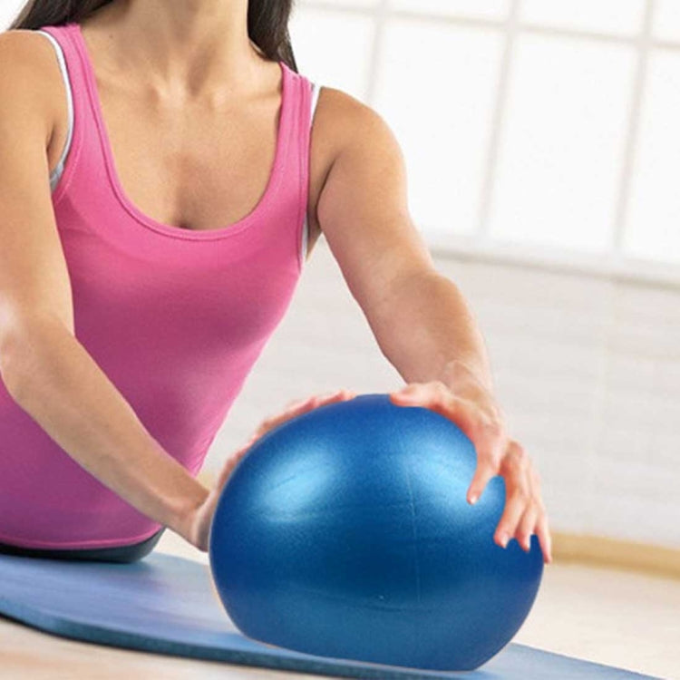 Mini Yoga Pilates Ball – 25cm Explosion-Proof PVC Exercise Ball for Balance & Fitness