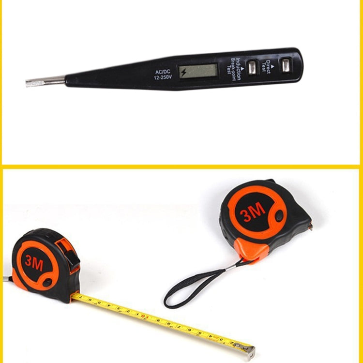 9-in-1 Household Tool Kit with Storage Case