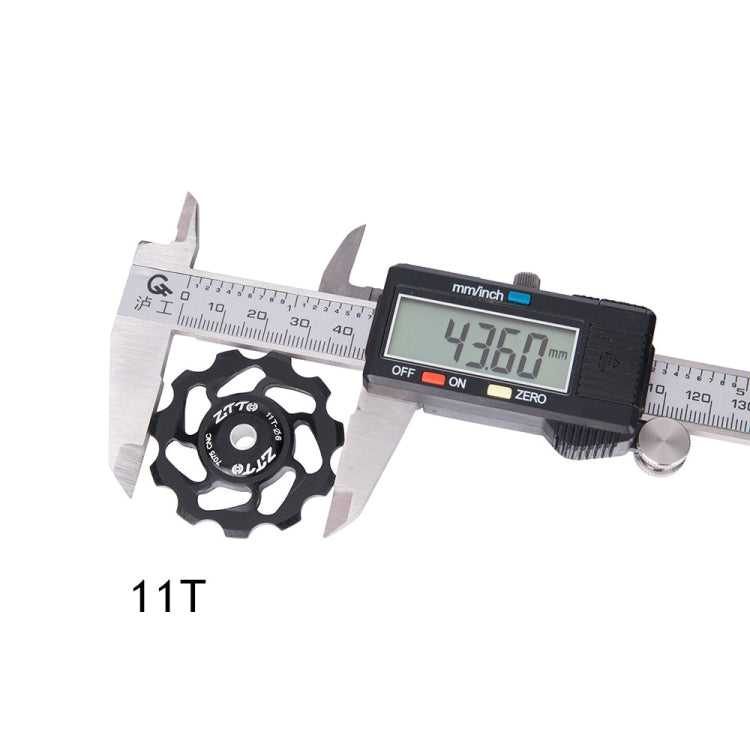 ZTTO 11T Ceramic Bearing Bicycle Derailleur Pulley – 4/5/6mm Aluminium Alloy