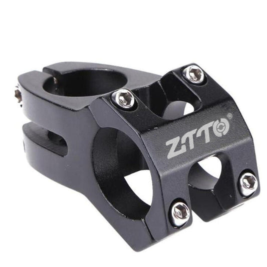ZTTO Accesorios de ciclismo Potencia de bicicleta MTB Adecuada para 31.8mm, Negra