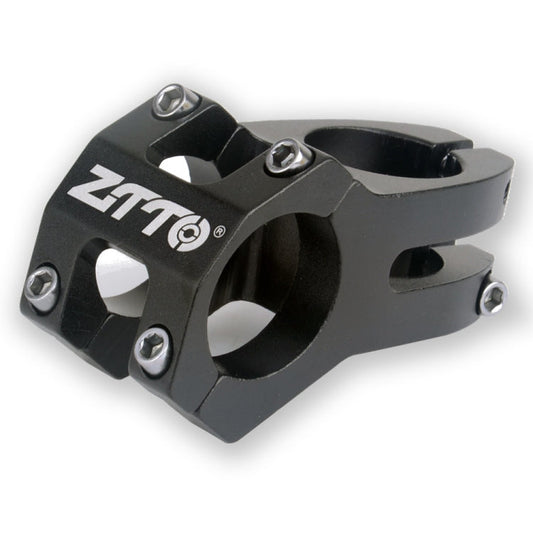 ZTTO Accesorios de ciclismo Potencia de bicicleta MTB Adecuada para 31.8mm, Negra
