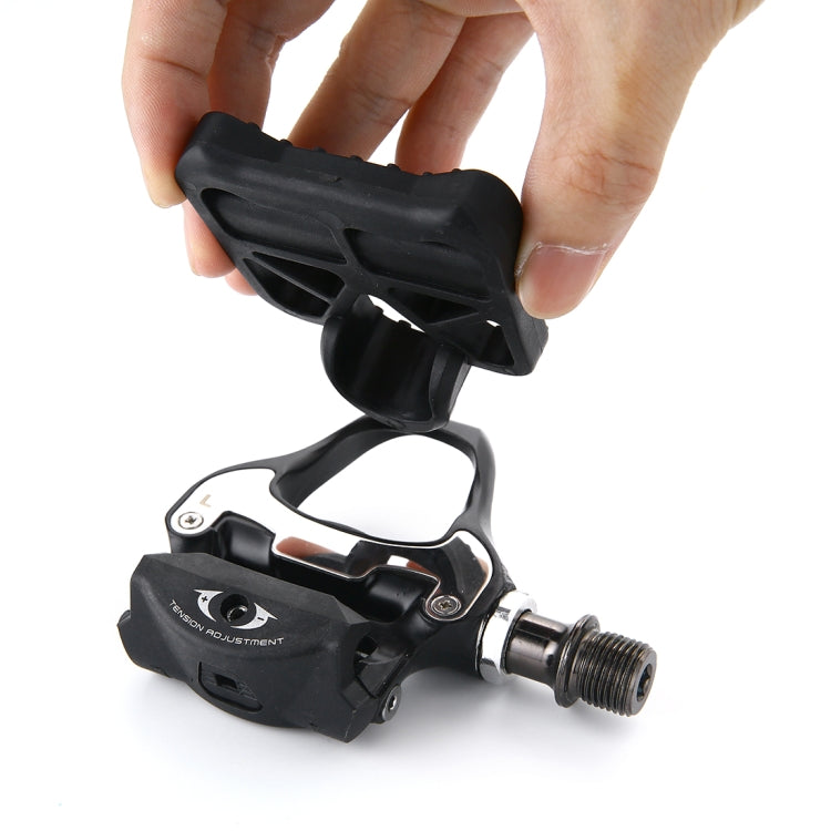 1 par de pedales adaptadores de ciclismo con bloqueo SPD-SL para bicicletas de carretera, SPD-SL