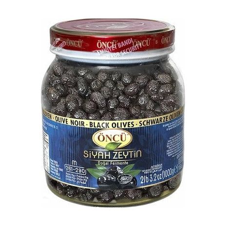 Oncu Black Olives M-S (Siyah Zeytin) 1Kg