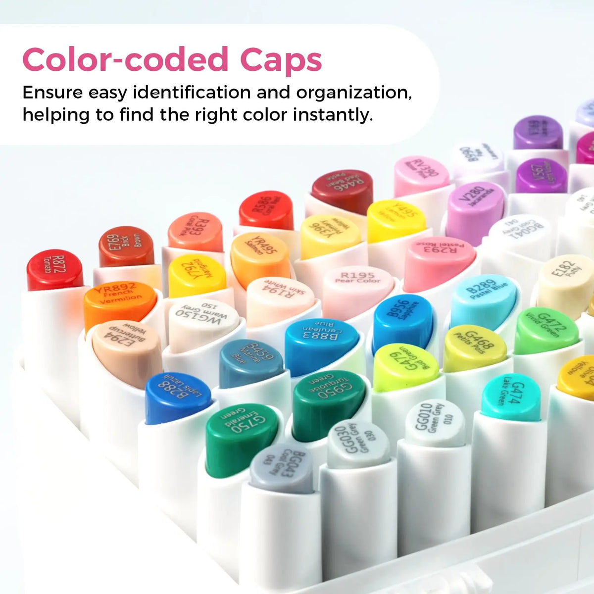 Ohuhu Kaala Alcohol Art Marker Set Up To 106 Markers - Dual Tip Refillable Colour for Drawing, Sketching, Manga