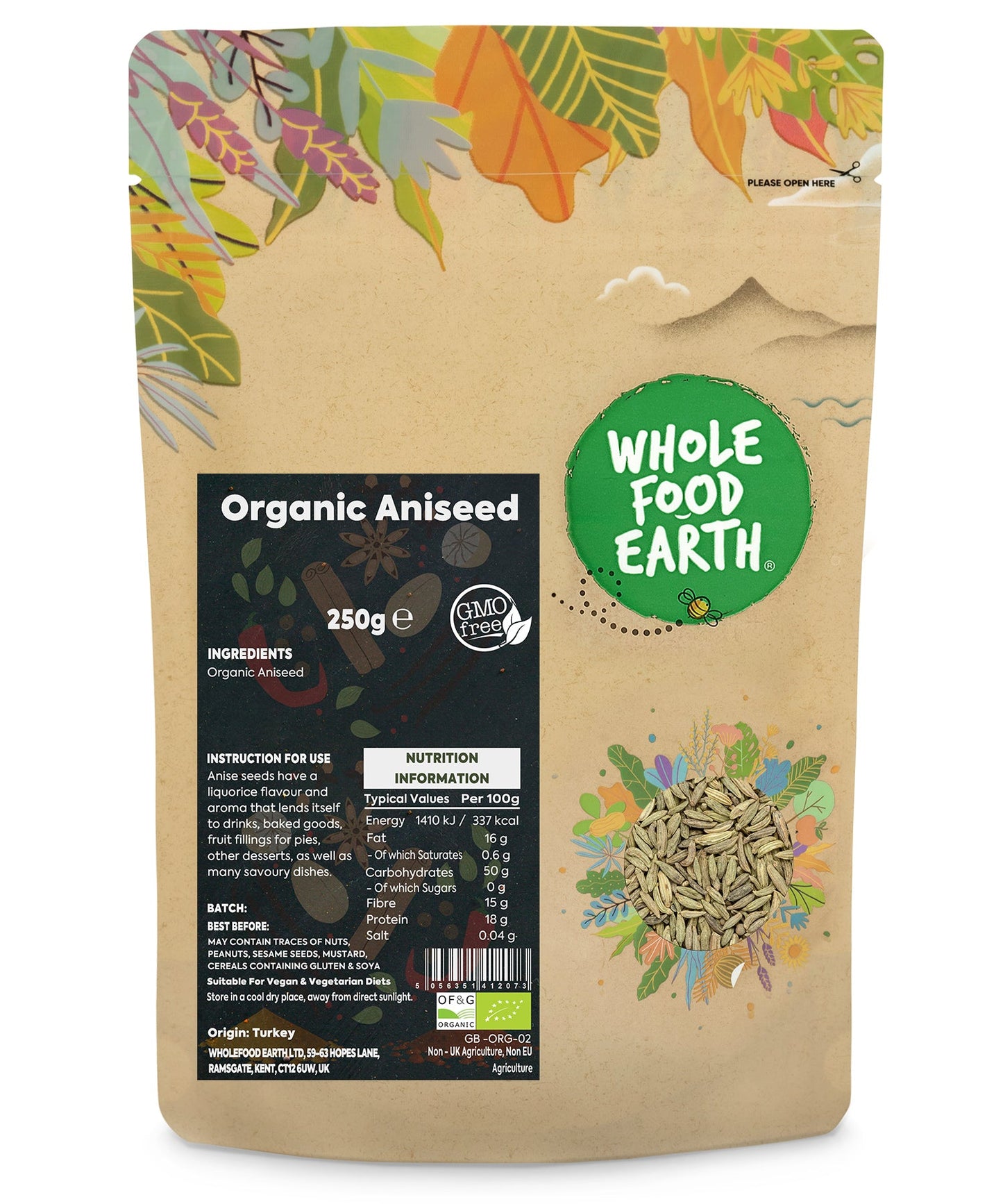 Organic Aniseed