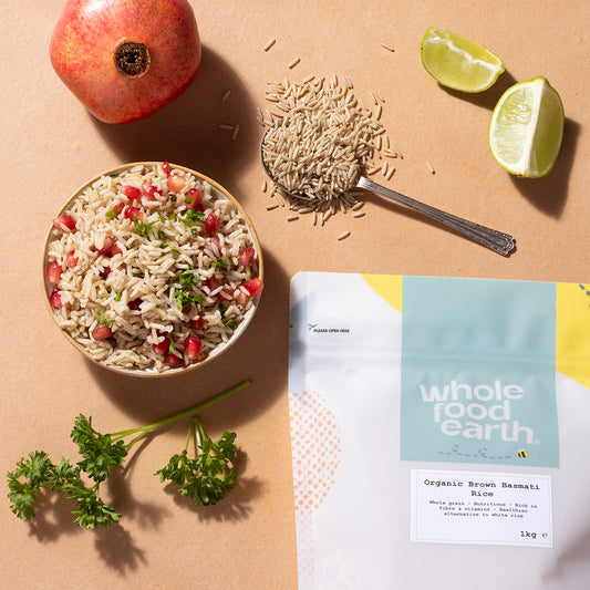 Organic Brown Basmati Rice | 1kg, 2kg, 3kg & 25kg