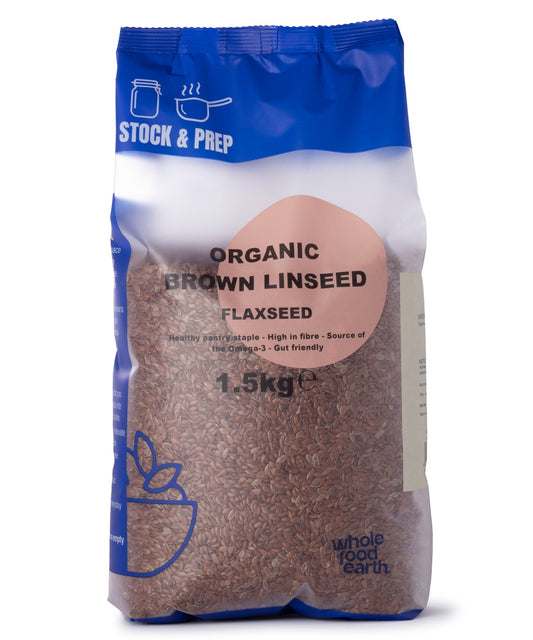 Lino/Linaza Marrón Ecológico - Stock y Preparación - 1.5kg