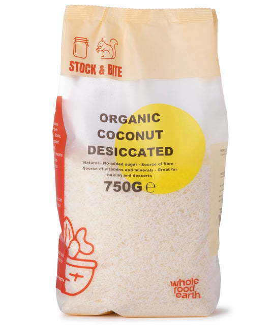 Coco Rallado Orgánico - Stock & Bite - 750g